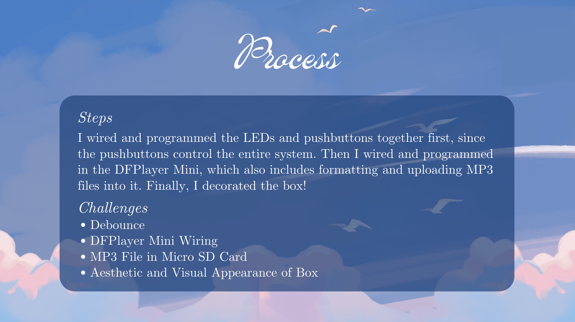 Lullaby in Light Process